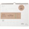 Blue Sky Green Earth 2025-2026 Monthly Academic Year Wall Calendar, July 2025 – June 2026, 11″ x 8.75″, Durable Twin Wire Binding, Made With Tree-Free Stone Paper, Soy Based Ink, Standard Stone(Standard Stone- 2025/2026)
