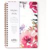 Blue Sky Kelly Ventura 2026 Weekly and Monthly Planner Calendar, January 2026 – December 2026, 5″ x 8″, Flexible Cover, Laminated Tabs, Durable Twin Wire Binding, Storage Pocket, Magenta Blooms(Magenta Blooms- 2026)