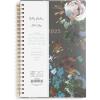 Blue Sky Kelly Ventura 2026 Weekly and Monthly Planner Calendar, January 2026 – December 2026, 5″ x 8″, Flexible Cover, Laminated Tabs, Durable Twin Wire Binding, Storage Pocket, Midnight Garden(Midnight Garden- 2025)
