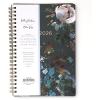 Blue Sky Kelly Ventura 2026 Weekly and Monthly Planner Calendar, January 2026 – December 2026, 5″ x 8″, Flexible Cover, Laminated Tabs, Durable Twin Wire Binding, Storage Pocket, Midnight Garden(Midnight Garden- 2026)
