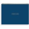 Blue Sky Weekly Planner Pad 300g Cardboard, Non-Dated Weekly Safety Wirebound Top Bound (Navy, 12″ x 9″)(Navy)