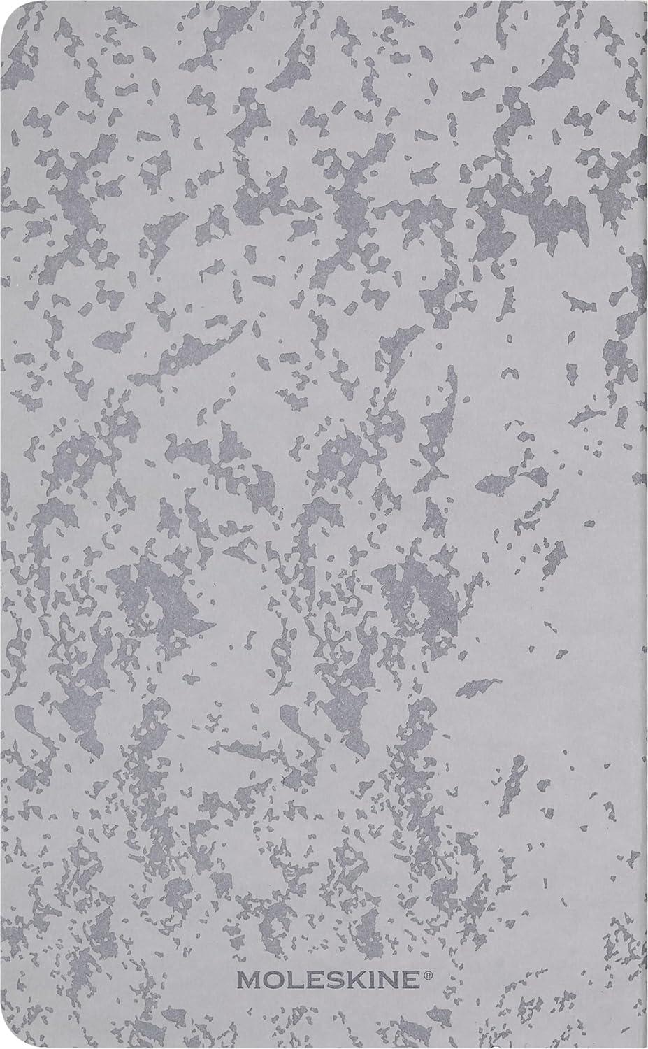 imageMoleskine Limited Edition NASAinspired Cahier Journals Soft Cover Large 5quot x 825quot Plain BlackGray 80 pages Set of 2