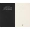 Moleskine Limited Edition NASA-inspired Cahier Journals, Soft Cover, Large (5″ x 8.25″), Plain, Black/Gray, 80 pages (Set of 2)