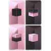 Moleskine x BLACKPINK Limited Edition Cahier Journals, Pocket (3.5″ x 5.5″) Plain/Blank, Black & Pink, 64 Pages (Set of 4)