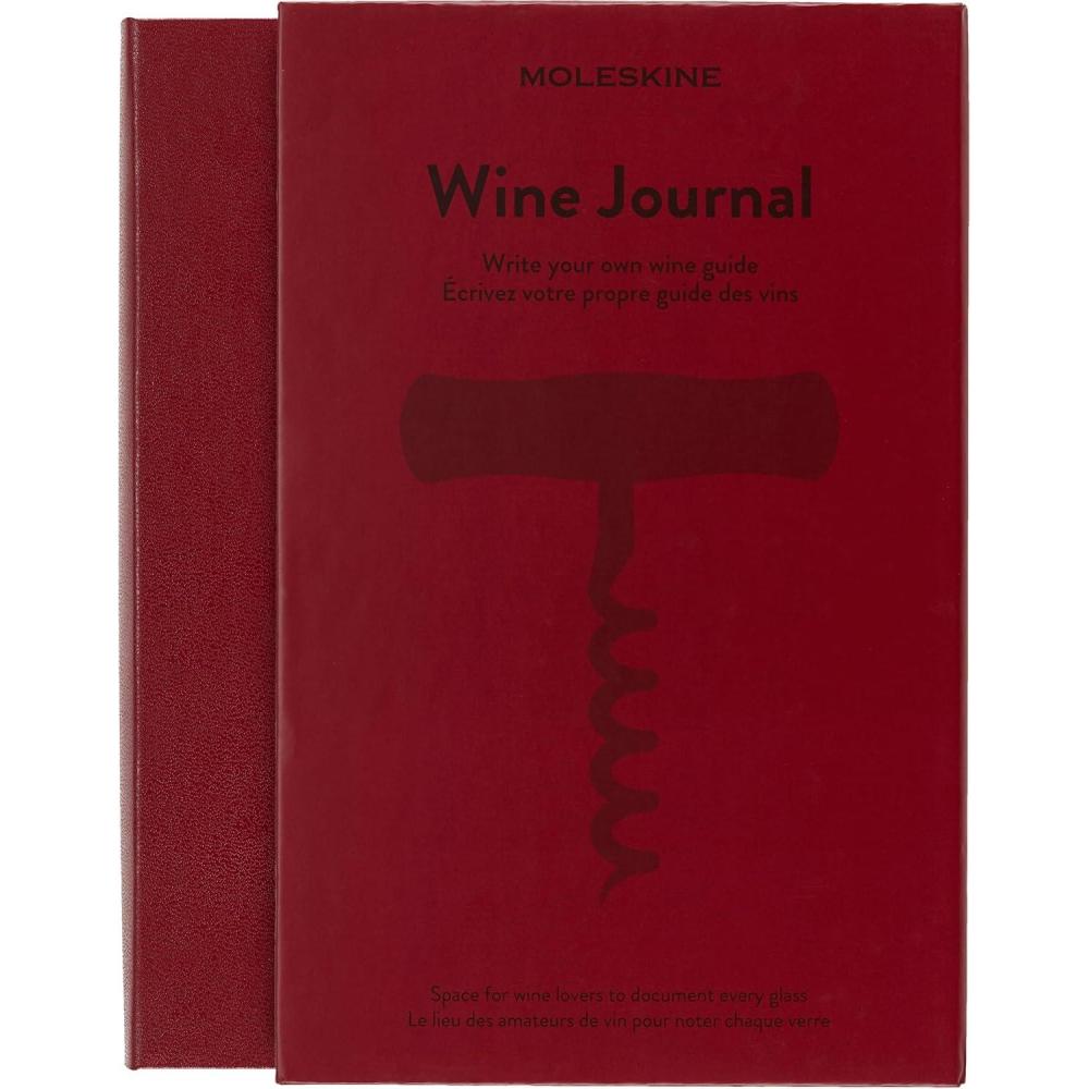 imageMoleskine Passion Journal Wine Hard Cover Large 5quot x 825quot Bordeaux Red 400 Pages