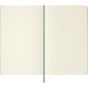 Moleskine Colored Patterned Notebook, Hard Cover, Large (5″ x 8.25″) Plain/Blank, Sage Green, 240 Pages