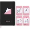 Moleskine x BLACKPINK Limited Edition Notebook, Hard Cover, Large (5″ x 8.25″) Ruled/Lined, Black, 240 Pages
