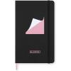Moleskine x BLACKPINK Limited Edition Notebook, Hard Cover, Large (5″ x 8.25″) Ruled/Lined, Black, 240 Pages