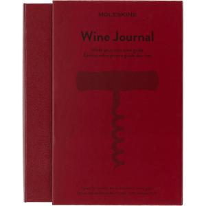 Moleskine Passion Journal, Wine, Hard Cover, Large (5″ x 8.25″) Bordeaux Red, 400 Pages