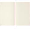 Moleskine Colored Patterned Notebook, Hard Cover, Large (5″ x 8.25″) Plain/Blank, Majestic Pink, 240 Pages