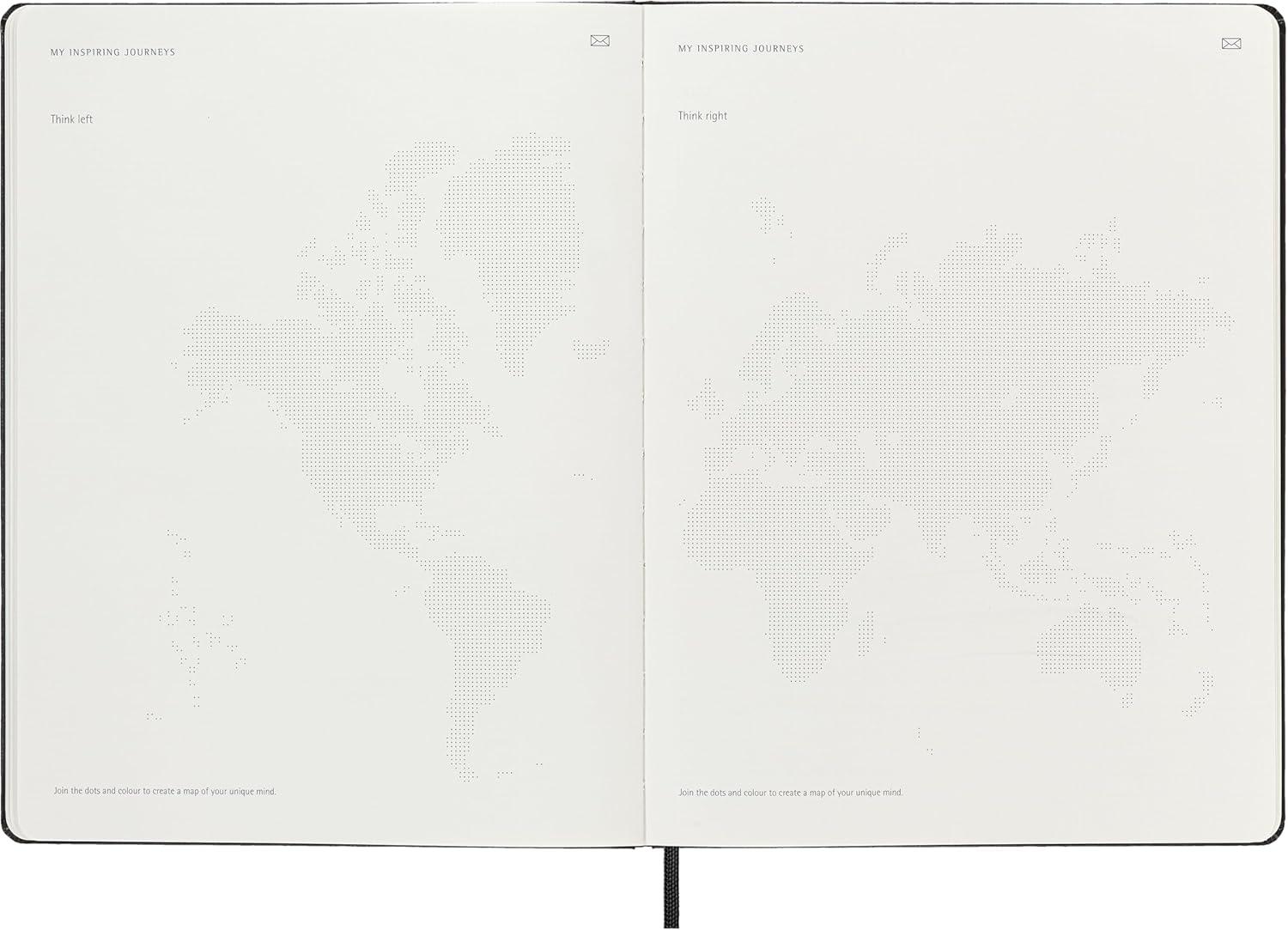 imageMoleskine 12 Month 2026 Smart Weekly Planner Hard Cover Large 5quot x 825quot Black Compatible with Moleskine Smart Pen Smart Set Sold SeparatelyExtra Large