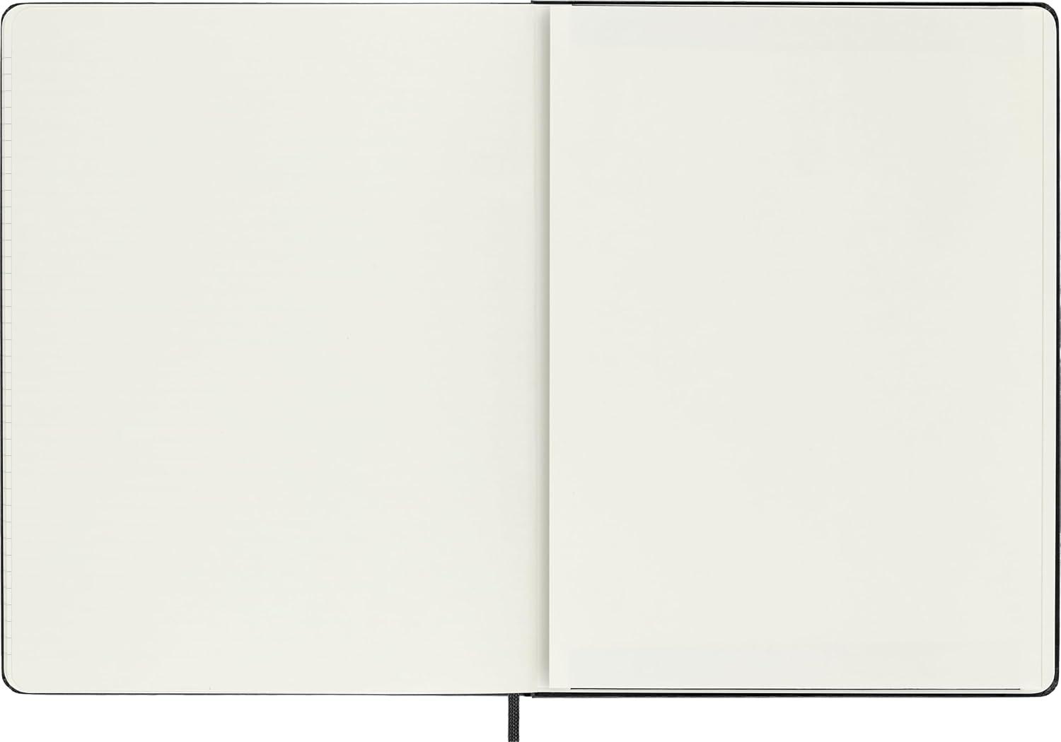 imageMoleskine 12 Month 2026 Smart Weekly Planner Hard Cover Large 5quot x 825quot Black Compatible with Moleskine Smart Pen Smart Set Sold SeparatelyExtra Large