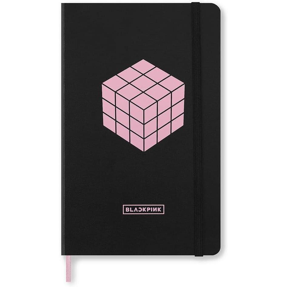 imageMoleskine x BLACKPINK Limited Edition Undated Life Planner in Gift box Hard Cover Large 5quot x 825quot RuledLined Black 240 Pages