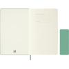 Moleskine Colored Patterned Notebook, Hard Cover, Large (5″ x 8.25″) Ruled/Lined, Sage Green, 240 Pages