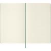 Moleskine Colored Patterned Notebook, Hard Cover, Large (5″ x 8.25″) Ruled/Lined, Sage Green, 240 Pages