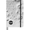 Moleskine Limited Edition NASA-inspired ‘Moon surface’ Ruled Notebook & Plain Cahier Journal, Large (5″ x 8.25″), Light Grey, 176 pages