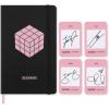 Moleskine x BLACKPINK Limited Edition Undated Life Planner in Gift box, Hard Cover, Large (5″ x 8.25″) Ruled/Lined, Black, 240 Pages