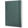 Moleskine Classic Notebook, Soft Cover, XL (7.5″ x 9.5″) Ruled/Lined, Forest Green, 192 Pages