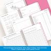 Blue Sky 2026-2027 Weekly and Monthly Academic Year Planner Calendar, July 2026 – June 2027, 5″ x 8″, Flexible Cover, Wirebound, Laminated Tabs, Roosevelt Pink(Roosevelt Pink- 2025/2026)