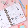 Blue Sky Livewell 2026-2027 Weekly and Monthly Academic Year Planner Calendar, July 2026 – June 2027, 7″ x 9″, Flexible Cover, Wirebound, Colorful Interior, Laminated Tabs, Storage Pocket, Includes Stickers, Charmie(Charmie- 2026/2027)