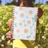 Blue Sky WAAV 2026-2027 Weekly and Monthly Academic Year Planner Calendar, July 2026 – June 2027, 7″ x 9″, Flexible Cover, Wirebound, Laminated Tabs, Storage Pocket, Includes 20 Extra Notes Pages, Michelle(Michelle- 2026/2027)