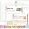 Blue Sky WAAV 2026-2027 Weekly and Monthly Academic Year Planner Calendar, July 2026 – June 2027, 7″ x 9″, Flexible Cover, Wirebound, Laminated Tabs, Storage Pocket, Includes 20 Extra Notes Pages, Michelle(Callisto- 2026/2027)