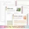 Blue Sky WAAV 2026-2027 Weekly and Monthly Academic Year Planner Calendar, July 2026 – June 2027, 7″ x 9″, Flexible Cover, Wirebound, Laminated Tabs, Storage Pocket, Includes 20 Extra Notes Pages, Michelle(Michelle- 2026/2027)