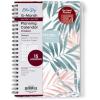 Blue Sky 2026-2027 Weekly and Monthly Academic Year 15 Month Planner Calendar, April 2026 – June 2027, 5″ x 8″, Flexible Cover With Zip Pouch, Wirebound, Storage Pocket, Seychelle(Seychelle- 2026/2027)