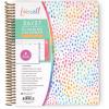 Blue Sky Livewell 2026-2027 Weekly and Monthly Academic Year Planner Calendar, July 2026 – June 2027, 7″ x 9″, Flexible Cover, Wirebound, Colorful Interior, Laminated Tabs, Storage Pocket, Includes Stickers, Charmie(Rainbow- 2026/2027)