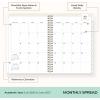 Blue Sky Day Designer 2026-2027 Weekly and Monthly Academic Year Planner Calendar, July 2026 – June 2027, 5.875″ x 8.625″, Flexible Cover, Laminated Tabs, Storage Pocket, Includes Stickers and 30 Extra Sheets of Notes, Climbing Floral Mint(Climbing Floral Mint- 2026/2027)