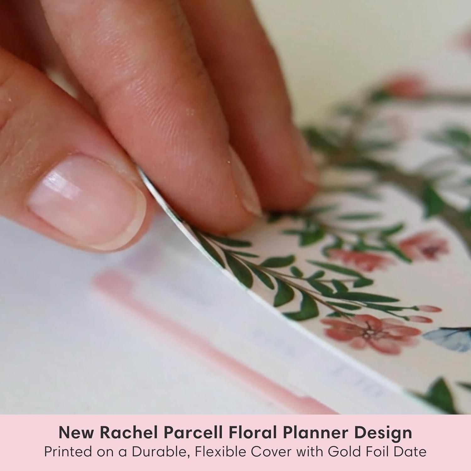 imageBlue Sky Rachel Parcell 20262027 Weekly and Monthly Academic Year Planner Calendar July 2026 June 2027 5 x 8 Flexible Cover Wirebound Laminated Tabs Storage Pocket Includes Stickers CherieCherie 20262027