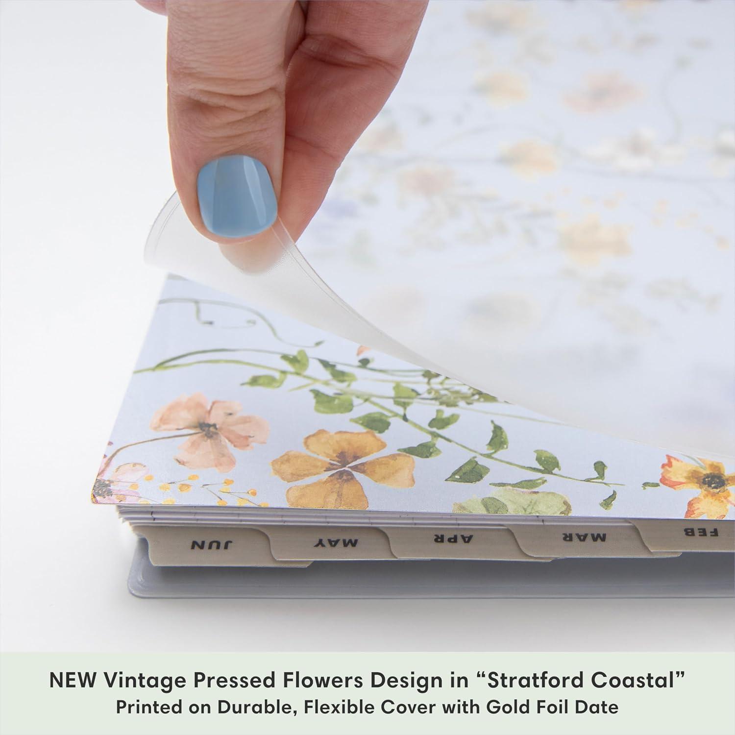 imageBlue Sky The Everygirl 20262027 Weekly and Monthly Academic Year Planner Calendar July 2026 June 2027 5 x 8 Flexible Cover Wirebound Laminated Tabs Storage Pocket Includes Stickers Stratford CoastalStratford Coastal 20262027