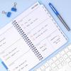 Blue Sky 2026-2027 Weekly and Monthly Academic Year 15 Month Planner Calendar, April 2026 – June 2027, 5″ x 8″, Flexible Cover With Pockets, Wirebound, Storage Pocket, Blues(Blues- 2026/2027)
