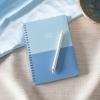 Blue Sky 2026-2027 Weekly and Monthly Academic Year 15 Month Planner Calendar, April 2026 – June 2027, 5″ x 8″, Flexible Cover With Pockets, Wirebound, Storage Pocket, Blues(Blues- 2025/2026)