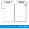 Blue Sky 2026-2027 Weekly and Monthly Academic Year Planner Calendar, July 2026 – June 2027, 5″ x 8″, Flexible Cover, Wirebound, Laminated Tabs, Bakah Blue(Bakah Blue- 2026/2027)