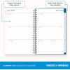 Blue Sky 2026-2027 Weekly and Monthly Academic Year Planner Calendar, July 2026 – June 2027, 5″ x 8″, Flexible Cover, Wirebound, Laminated Tabs, Bakah Blue(Bakah Blue- 2025/2026)