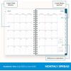Blue Sky 2026-2027 Weekly and Monthly Academic Year Planner Calendar, July 2026 – June 2027, 5″ x 8″, Flexible Cover, Wirebound, Laminated Tabs, Bakah Blue(Bakah Blue- 2025/2026)