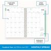 Blue Sky 2026-2027 Weekly and Monthly Academic Year Planner Calendar, July 2026 – June 2027, 5″ x 8″, Flexible Cover, Wirebound, Laminated Tabs, Laurel(Laurel- 2026/2027)