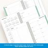 Blue Sky 2026-2027 Weekly and Monthly Academic Year Planner Calendar, July 2026 – June 2027, 5″ x 8″, Flexible Cover, Wirebound, Laminated Tabs, Laurel(Laurel- 2025/2026)