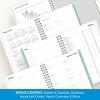 Blue Sky 2026-2027 Weekly and Monthly Academic Year Planner Calendar, July 2026 – June 2027, 5″ x 8″, Flexible Cover, Wirebound, Laminated Tabs, Laurel(Laurel- 2026/2027)