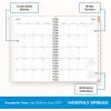 Blue Sky 2026-2027 Weekly and Monthly Academic Year Planner Calendar, July 2026 – June 2027, 5″ x 8″, Flexible Cover With Zip Pouch, Wirebound, Storage Pocket, Enough to Believe(Enough to Believe- 2026/2027)
