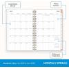 Blue Sky 2026-2027 Weekly and Monthly Academic Year Planner Calendar, July 2026 – June 2027, 5″ x 8″, Flexible Cover With Zip Pouch, Wirebound, Storage Pocket, Enough to Believe(Enough to Believe- 2025/2026)