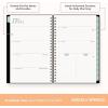 Blue Sky Brook Gossen 15 Month 2026-2027 Weekly and Monthly Academic Year Planner Calendar, April 2026 – June 2027, 5″ x 8″, Flexible Cover With Zip Pouch, Wirebound, Laminated Tabs, Storage Pocket, Rainbow City(Rainbow City- 2026/2027)