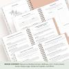Blue Sky The Everygirl 2026-2027 Weekly and Monthly Academic Year Planner Calendar, July 2026 – June 2027, 5″ x 8″, Flexible Cover, Wirebound, Laminated Tabs, Storage Pocket, Includes Stickers, Bengala Desert Rose(Bengala Desert Rose- 2026/2027)