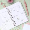 Blue Sky The Everygirl 2026-2027 Weekly and Monthly Academic Year Planner Calendar, July 2026 – June 2027, 5″ x 8″, Flexible Cover, Wirebound, Laminated Tabs, Storage Pocket, Includes Stickers, Bengala Desert Rose(Bengala Desert Rose- 2026/2027)
