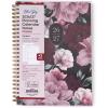 Blue Sky 2026-2027 Weekly and Monthly Academic Year Planner Calendar, July 2026 – June 2027, 5.875″ x 8.625″, Flexible Pocket Cover, Wirebound, Laminated Tabs, Includes Extra 30 Sheets of Notes, Dark Peonies(Dark Peonies- 2026/2027)