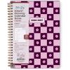 Blue Sky 2026-2027 Weekly and Monthly Academic Year Planner Calendar, July 2026 – June 2027, 5.875″ x 8.625″, Flexible Pocket Cover, Wirebound, Laminated Tabs, Includes Extra 30 Sheets of Notes, Dark Peonies(Mayla- 2026/2027)