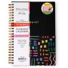 Blue Sky Brook Gossen 15 Month 2026-2027 Weekly and Monthly Academic Year Planner Calendar, April 2026 – June 2027, 5″ x 8″, Flexible Cover With Zip Pouch, Wirebound, Laminated Tabs, Storage Pocket, Rainbow City(Rainbow City- 2026/2027)