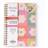 Blue Sky Brook Gossen 15 Month 2026-2027 Weekly and Monthly Academic Year Planner Calendar, April 2026 – June 2027, 5″ x 8″, Flexible Cover With Zip Pouch, Wirebound, Laminated Tabs, Storage Pocket, Rainbow City(Daisy- 2026/2027)
