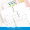 Blue Sky 15 Month 2026-2027 Weekly and Monthly Academic Year Planner Calendar, April 2026 – June 2027, 8.5″ x 11″, Hard Cover, Wirebound, Laminated Tabs, Storage Pocket, Includes Snap-in Ruler w/Sticky Notes & Sticker Sheet, Londonberry White(Londonberry- 2026/2027)